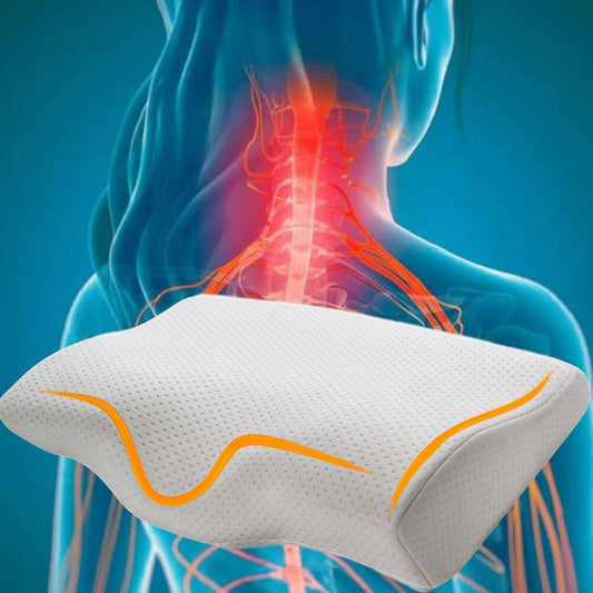 Orthopedic cervical pillow memory foam for neck pain relief